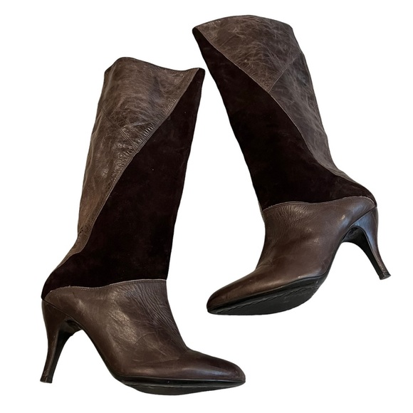 Gianni Bini Vintage Leather Knee High Boots - Picture 11 of 13